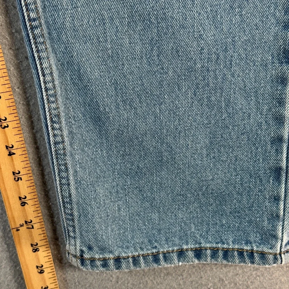 Vintage Levis 505 Jeans‎ Means 36x30 Straight Fit Blue Lightwash Denim Classic